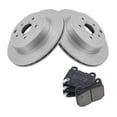 thumbnail image 1 of Geelife For 2008-2014 Impreza 2015-2017 WRX STI Rear Ceramic Brake Pads & Rotors Kit, 1 of 7
