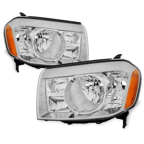 Geelife For 2009-11 Honda Pilot Sport Utility Headlights Lamps Replacement Left + Right