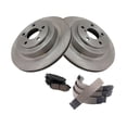 thumbnail image 1 of Geelife For 2010-2011 Subaru Legacy Sedan Rear Ceramic Brake Pad & Rotor Kit, 1 of 7