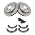 thumbnail image 1 of Geelife For 2010-2015 Camaro LS 2010-2015 Camaro LT Rear Ceramic Brake Pad & Rotor Kit, 1 of 7