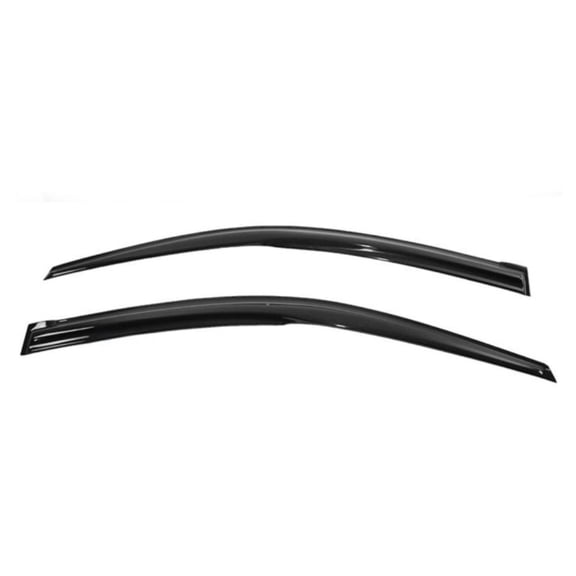 Geelife For 2011-16 CR-Z CRZ Hatchback Mugen Style Window Visors Rain Sun Guard 2PC Set