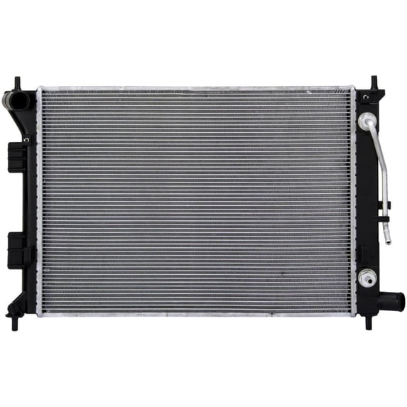 Geelife For 2011-2013 Elantra 2013 Elantra Coupe 1pc Automatic 1 Row Automotive Radiator