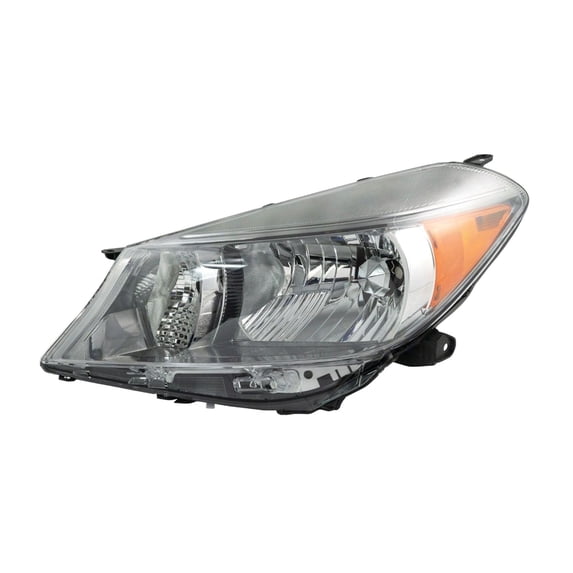 Geelife For 2012-2014 Yaris Hatchback Headlight Headlamp Smoke Trim Left Driver Side