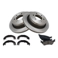 thumbnail image 1 of Geelife For 2012-2016 Ford F-150 Rear Ceramic Brake Pad & Rotor Kit, 1 of 10