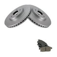 thumbnail image 1 of Geelife For 2013-2017 Encore Trax Front Ceramic Brake Pad & Coated Rotor Kit w/Chemicals, 1 of 9