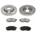 thumbnail image 1 of Geelife For 2013-2018 Nissan Sentra Sedan Brake Pad and Rotor Kit Front, 1 of 5