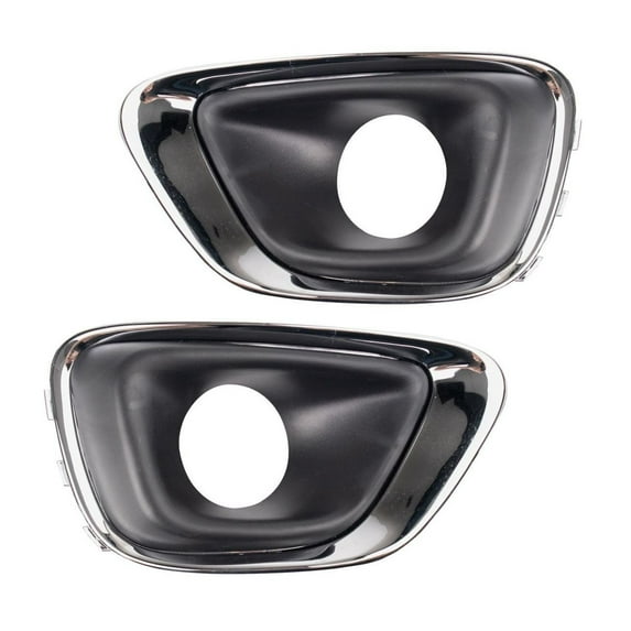 Geelife For 2014-2017 Jeep Compass Sport Utility Fog Light Bezel Set