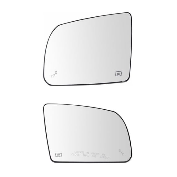 Geelife For 2014-2017 Toyota Tundra Mirror Glass Heated Blind Spot Detection Left Kit
