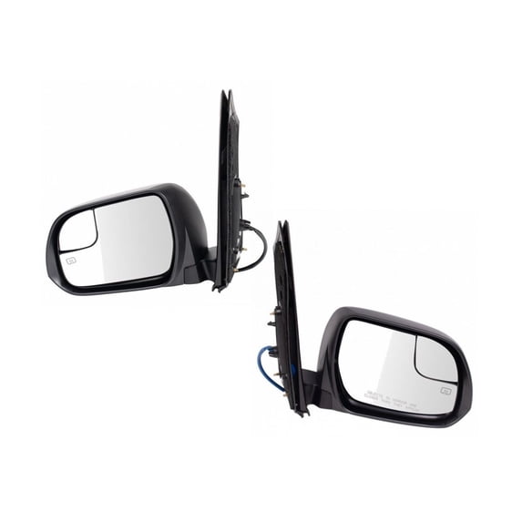 Geelife For 2015-2018 Sienna Mirror Power Heated Spotter Glass Smooth-Paint to Match
