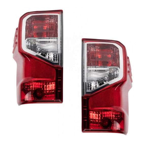 Geelife For 2017-2021 Nissan TITAN 2016-2021 Nissan TITAN XD Tail Light Set