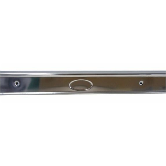 Geelife For 64-67 Chevy Chevelle El Camino GTO Sill Scuff Plate no Ribs w/Fisher Decal