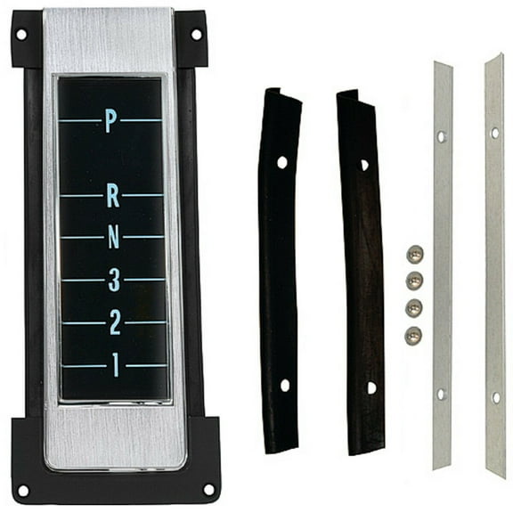 Geelife For 68-70 Chevelle Center Console Shift Indicator Assembly Auto Green Digits