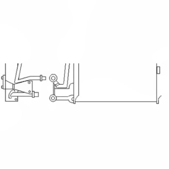 Geelife For 83-86 C10 Custom 83-86 C10 Scottsdale 83-86 C10 Silverado A/C Condenser