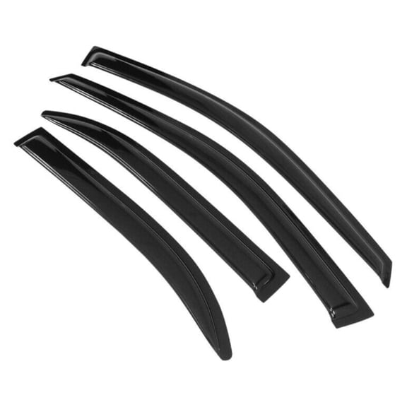 Geelife For 93-97 Toyota Corolla Sedan Slim Style Window Visors Rain Sun Guard Deflector
