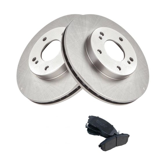Geelife For 99 Maxima GLE 99 Maxima GXE 99 Maxima SE Front Ceramic Brake Pad & Rotor Kit