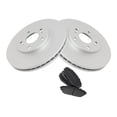 thumbnail image 1 of Geelife For Acura 01-02 MDX Honda 99-04 Odyssey Front Metallic Brake Pad & Rotor Set, 1 of 8
