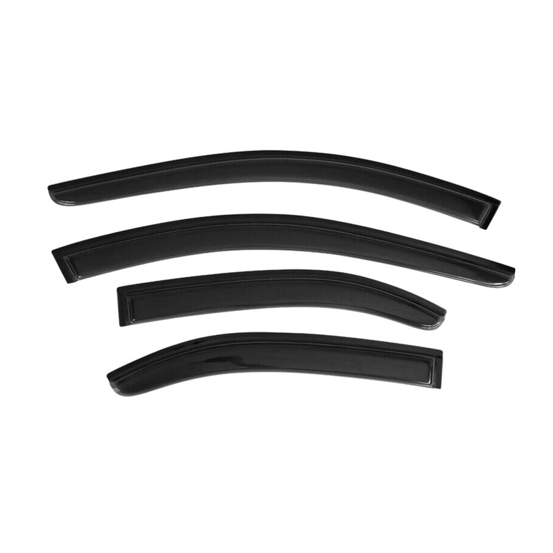 For 2004-2008 Acura TSX In-Channel Window Visor Rain Wind Guard Shade Deflectors