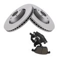 thumbnail image 1 of Geelife For Audi 2007-2011 A6 2005-2011 A6 Quattro Front Ceramic Brake Pads & Rotors Kit, 1 of 7