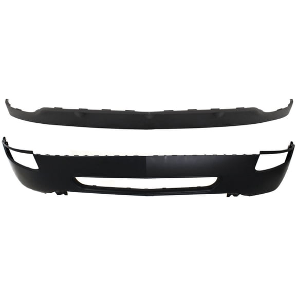 Geelife For Buick 2008-2012 Enclave Set of 2 Bumper Covers Fascias Front Pair