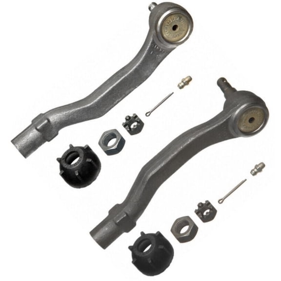 Geelife For CRX Civic Integra Set of 2 Tie Rod Ends Front Driver & Passenger Side Pair