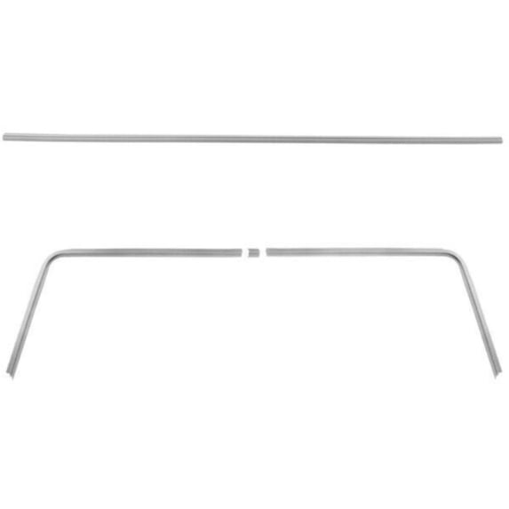 Geelife For Camino Chevelle El Headliner Molding Set Front + Rear Hardtop 4-pcs