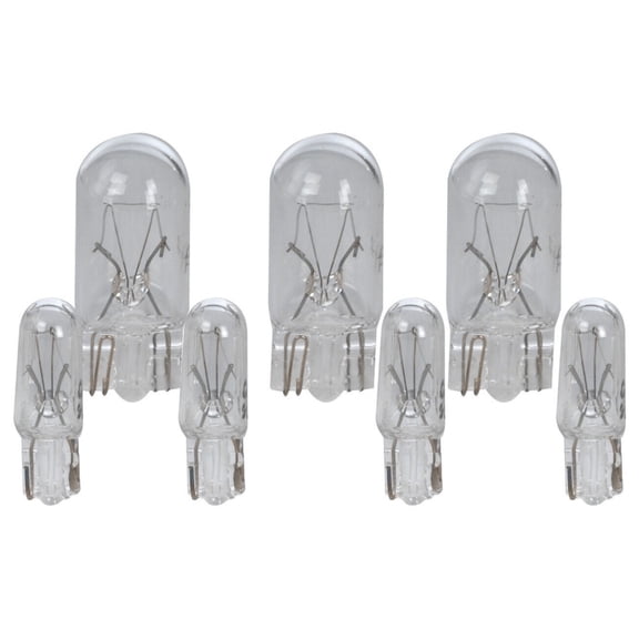 Geelife For Chevrolet 1984-1989 Corvette C4 Center Instrument Panel Light Bulb 7-pc Kit