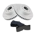 thumbnail image 1 of Geelife For Chevrolet 65-82 Corvette Front Metallic Brake Pad & Performance Rotor Kit, 1 of 7