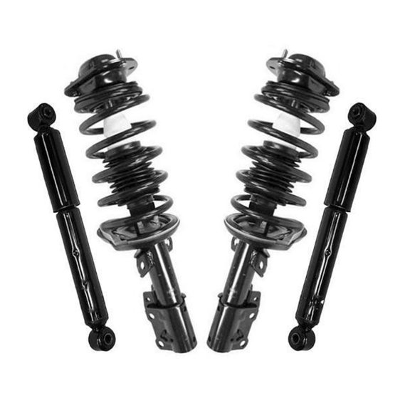Geelife For Chevrolet Cobalt HHR Pontiac G5 G5 2.2L Front Struts & Rear Shocks 4pc Kit