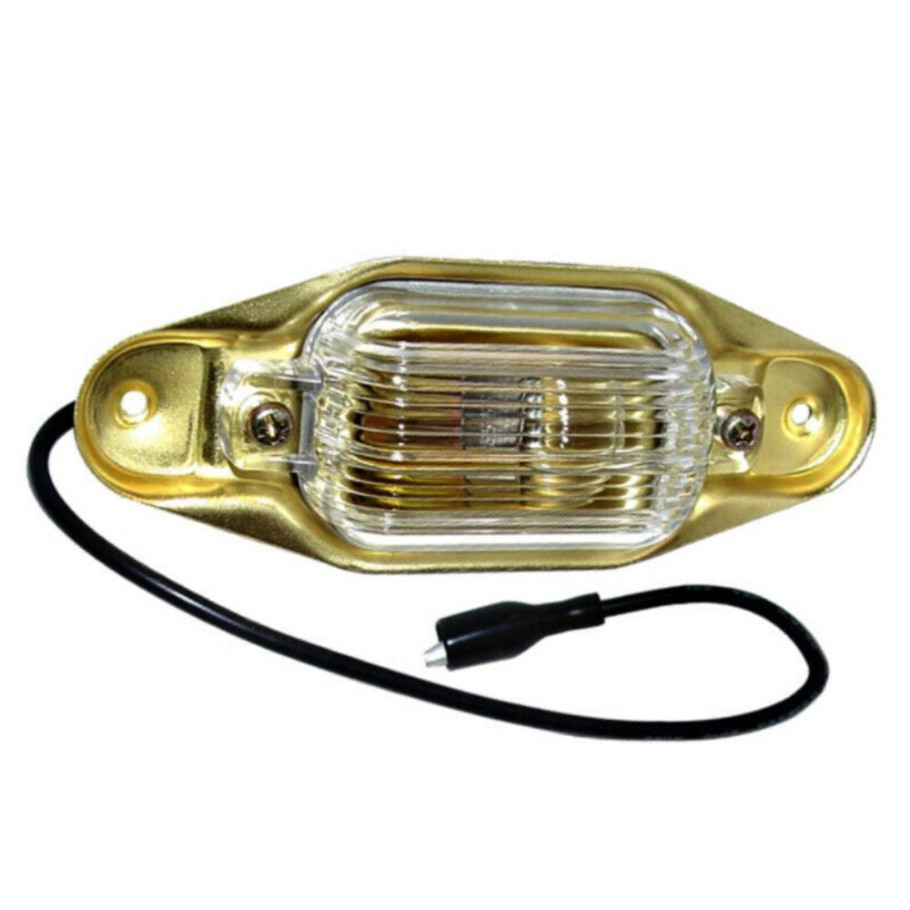 Geelife For Chevrolet PU Truck Rear License Plate Lamp Light Assembly Dynacorn