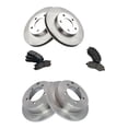 thumbnail image 1 of Geelife For Chrysler Dodge Mitsubishi Brake Pad & Rotor Kit Ceramic Front & Rear, 1 of 7