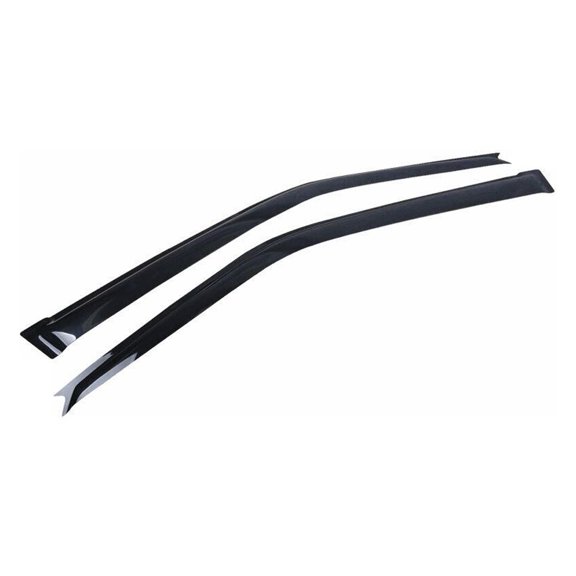 Geelife For Civic 88-89 Honda Civic Hatchback Window Visors Rain Sun Guard Vent 2Pc Set