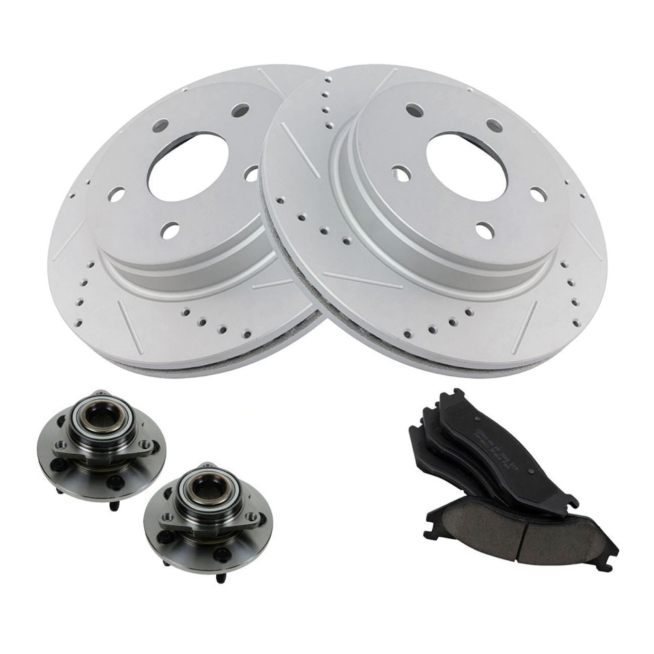 Dodge RAM 1500 Hub Bearing JLEO Front Wheel Hub Bearing Assembly For 2002-2008 Dodge RAM 1500 - 5 Lug Non-ABS 2WD/4WD Compatible 5 Lug Non-ABS Hub - Foto 7