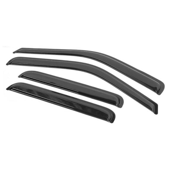 Geelife For F250 F350 F450 F550 SuperDuty Acrylic Window Visors 4Pc Set