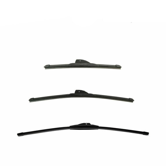 Geelife For Ford Hyundai Land Rover Tech Windshield Wiper Blade Front & Rear 3pc Set