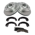thumbnail image 1 of Geelife For GMC 11-12 Savana 3500 Base Cutaway Van Rear Ceramic Brake Pad & Rotor Kit, 1 of 10