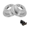 thumbnail image 1 of Geelife For Hyundai 07-10 Elantra Rear Semi Metallic Brake Pad & Rotor Kit w/Chemicals, 1 of 7