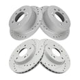 thumbnail image 1 of Geelife For Hyundai 2007-2010 Elantra Sedan Front & Rear Brake Performance Rotor Kit, 1 of 5