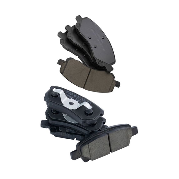 Geelife For Jeep 17 Compass Sport Utility 17 Patriot Sport Utility Ceramic Brake Pads
