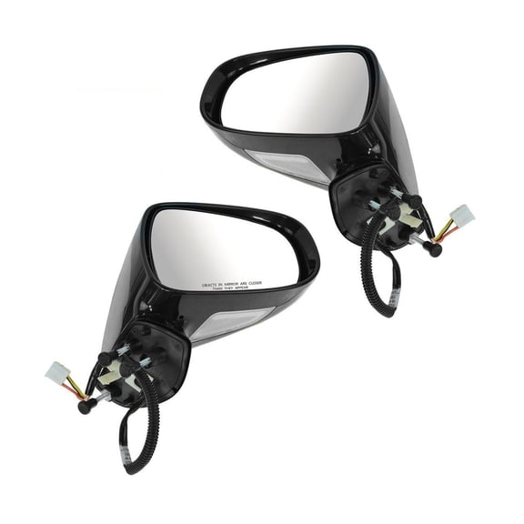 Geelife For Lexus 06-08 IS250 06-08 IS350 Mirror Power Heated Puddle Light Left Right