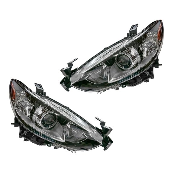 Geelife For Mazda 2014-2020 6 Sedan Headlight Headlamp Halogen Kit Set of 2