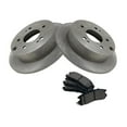 thumbnail image 1 of Geelife For Mitsubishi 06-12 Eclipse 04-08 Galant Rear Disc Brake Pad & Rotor Kit, 1 of 8