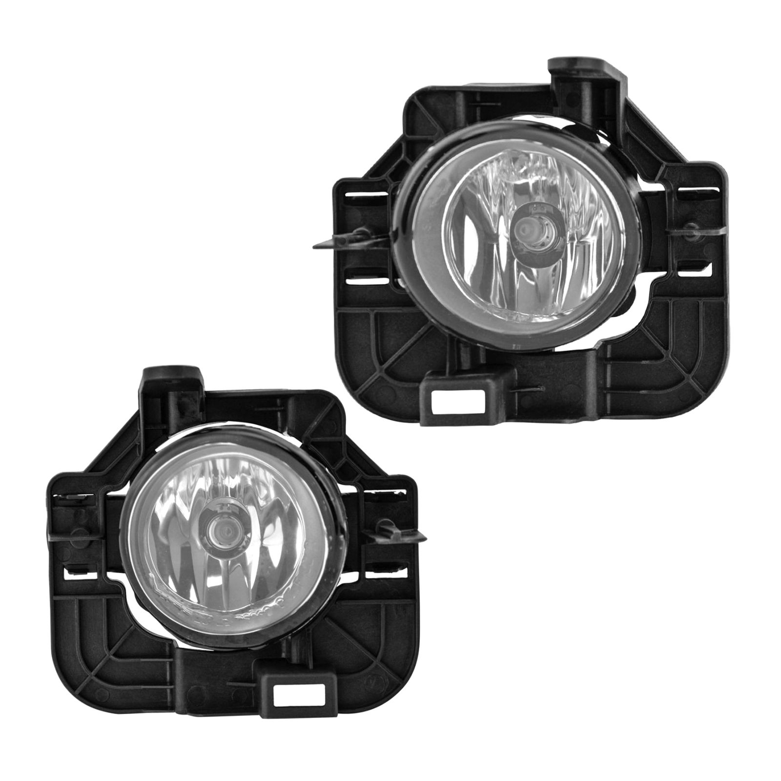 Fog Light Covers Set of 2 Driver & Passenger Side for 2007-2009 for