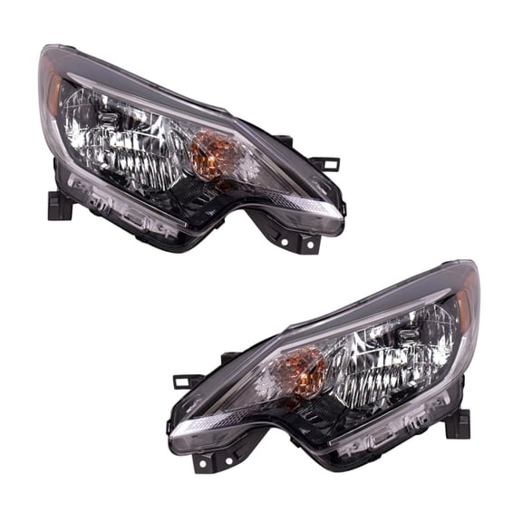 Geelife For Nissan 2017-2019 Versa Note Hatchback DIY Headlight Set