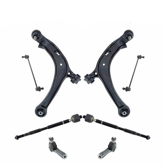 Geelife For Odyssey 8-pc Steering & Suspension Kit Control Arms Tie Rods Sway Bar Links