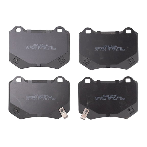 Geelife For Subaru 2018 WRX STI Sedan Rear Ceramic Brake Pad Set