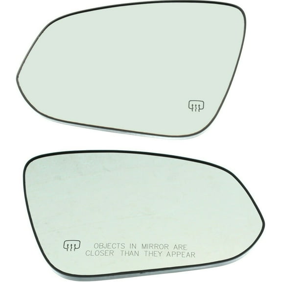 Geelife For Toyota 14-19 Highlander Mirror Glass Driver & Passenger Side Heated LH RH