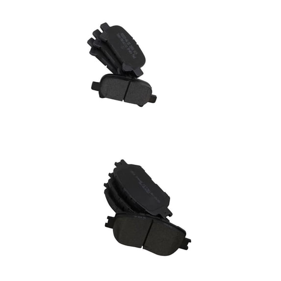 Geelife For Toyota 2002-2006 Camry Sedan Front & Rear Semi-Metallic Disc Brake Pad Kit