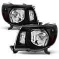 thumbnail image 1 of Geelife For Toyota 2005-2011 Tacoma Black Headlights Lamps Replacement 07 09, 1 of 9