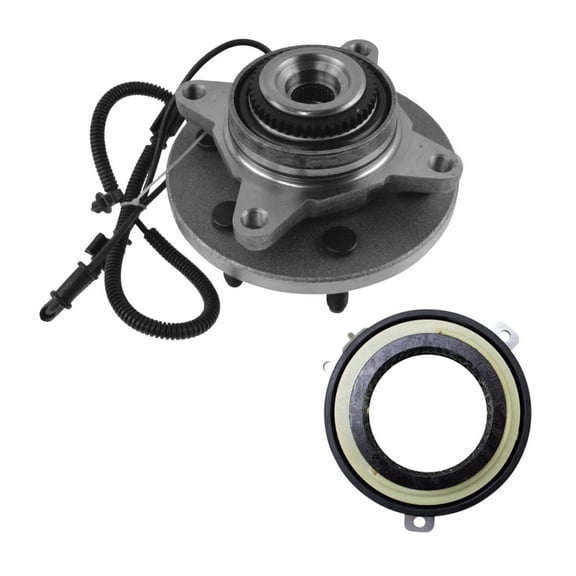 Geelife Front Auto-Locking Hub Actuator Wheel Bearing & Hub Assembly Set