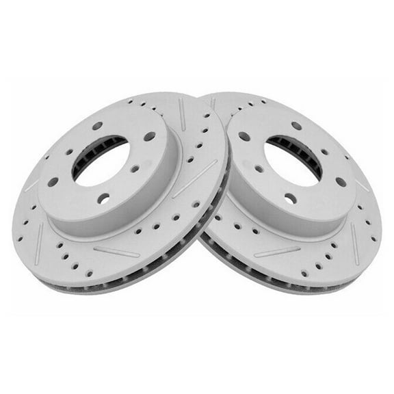 Geelife Front Brake Rotor Set For 91-96 G20 89-98 240SX 90 Axxess 00-06 Sentra 90-92